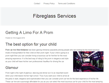 Tablet Screenshot of fibreglassservices.co.uk